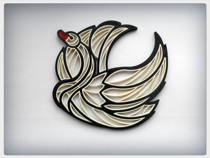 Quilling  Swan 