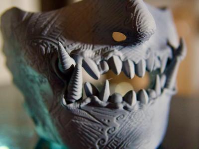 Greek Oni Mask