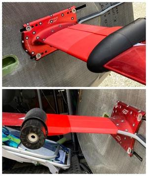 GoFoil Axis mast cable fairing