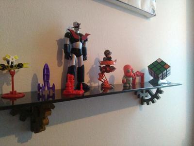 Steampunk Shelf Bracket