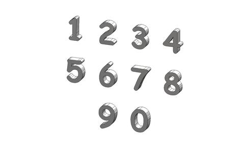 Comic Sans MS Font Numbers Alphabet Number