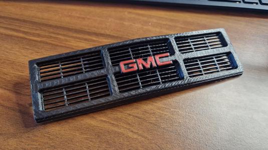 GMC Grille for 3DSets Model 14 MAX Team Van