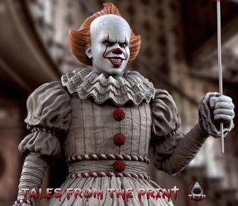 It - Pennywise fan art - One part and multipart versions HIGH QUALITY by Tales From The Print