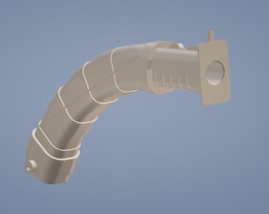 Asajj Ventress's double or single Collapsible Lightsaber (Removable Blade)