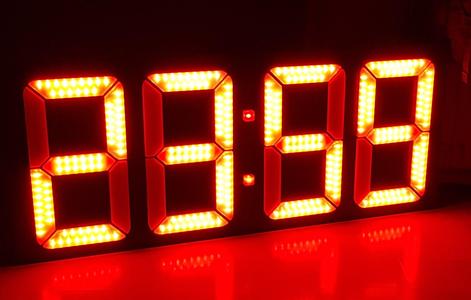 Giant RGB Clock