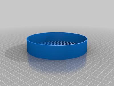 3D Model for DEWALLIE 6" Duct Fan including ducting hot swap adapter and protection grill