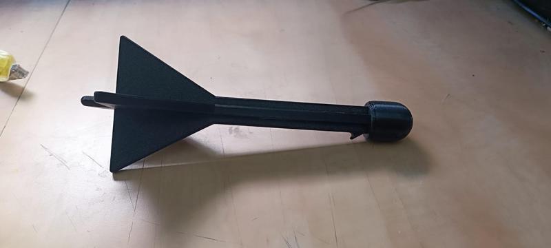 rubber band flying rocket
