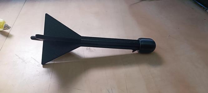 rubber band flying rocket