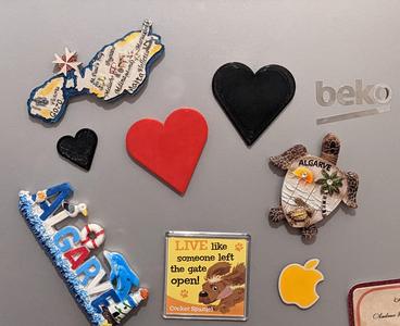 Heart Shaped Fridge Magnet