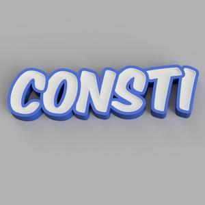 NAMELED CONSTI - LED LAMP WITH NAME