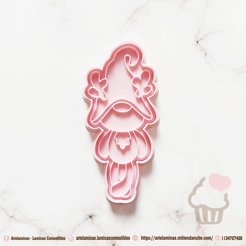 3 Elves Reindeer Christmas Cookie Cutter