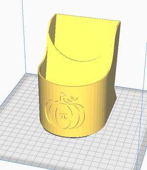 Pen & Graphing Calculator Holder, Halloween-Themed