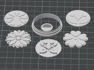 Cookie Cutter 5 Flowers