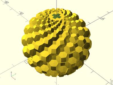 Truncated Octahedron Sphere
