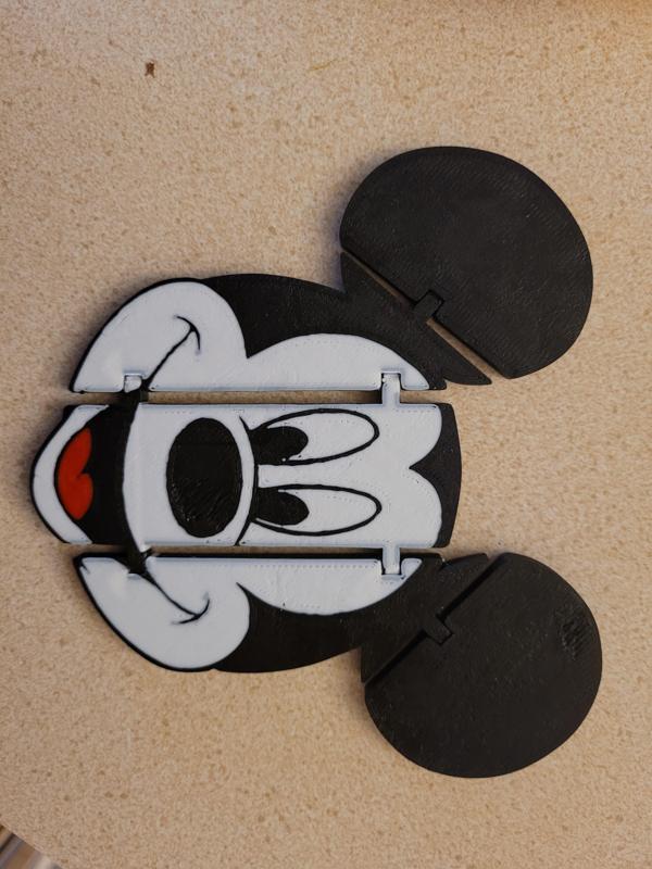 Articulated Mickey Mouse