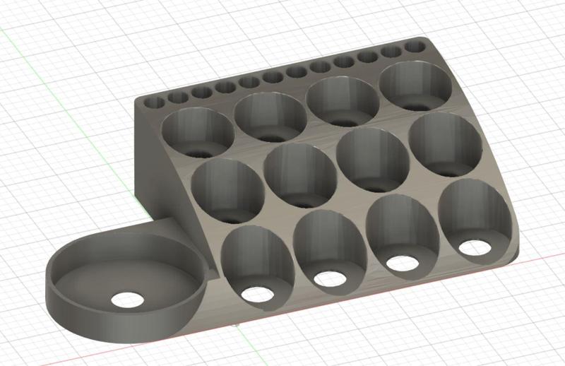 Citadel Paint Color Rack V2