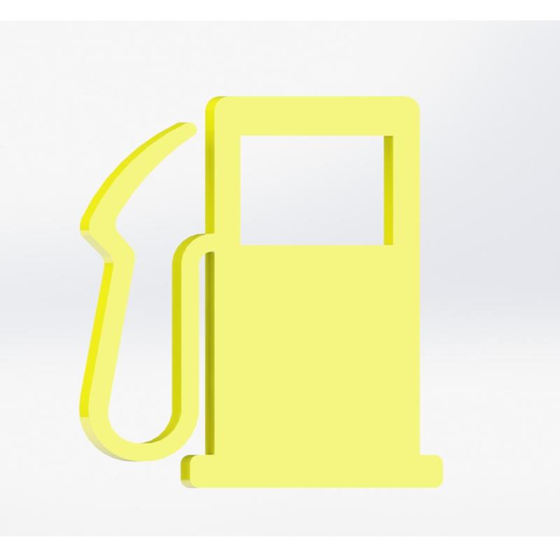 FUEL WARNING LIGHT Keychain