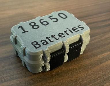 Rugged Box for 18650 Batteries