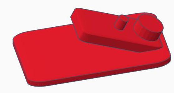Hot Wheels track wall mount