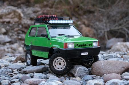 1.9 BEADLOCK WHEEL FIAT PANDA OLD RC CAR AXIAL TRX4 MST