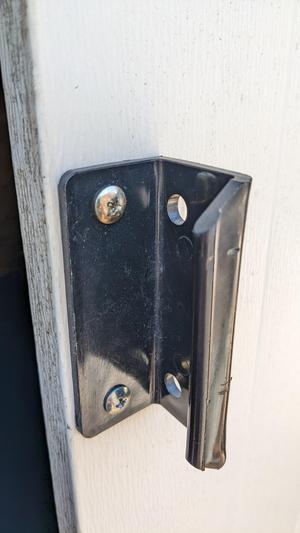 Screw Mounted Sliding Shed Door Handle
