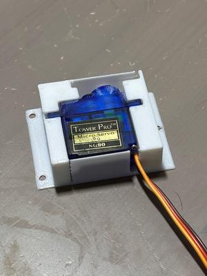 sg90 servo adapter for "red mini wing"