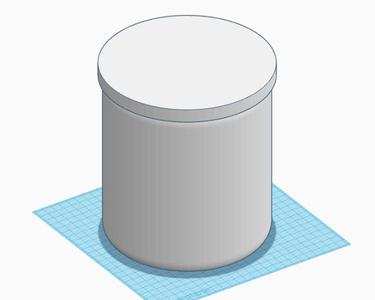 Trash can (with optional handle)