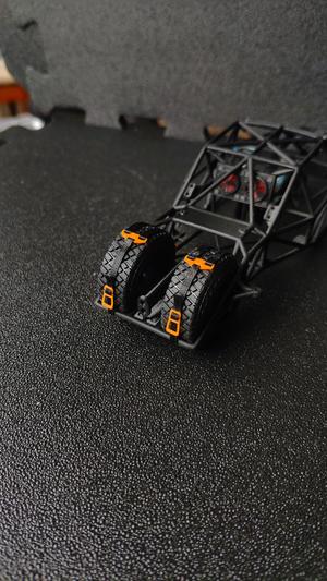 Orlandoo Hunter OH32X02 - Fuel tank + spare wheels straps