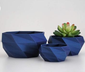 Low Poly Succulent Planter