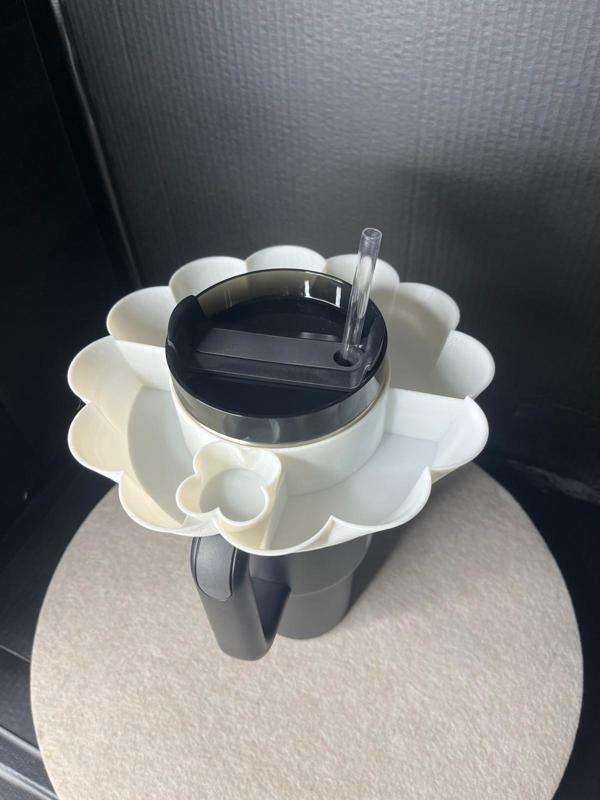 Stanley Cup snack bowl - flower - 4 compartments