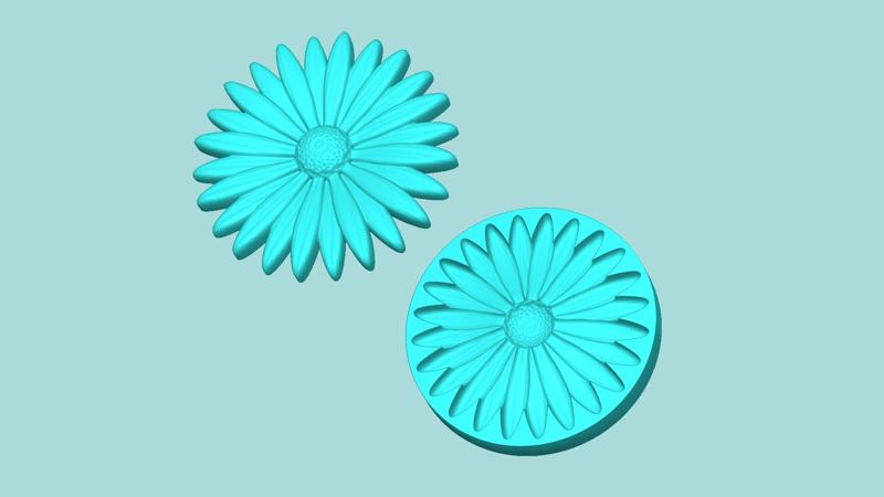 Margarita Flower 06 - Mold Silicon Maker - Template