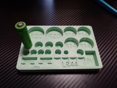 Testbench Battery Tray