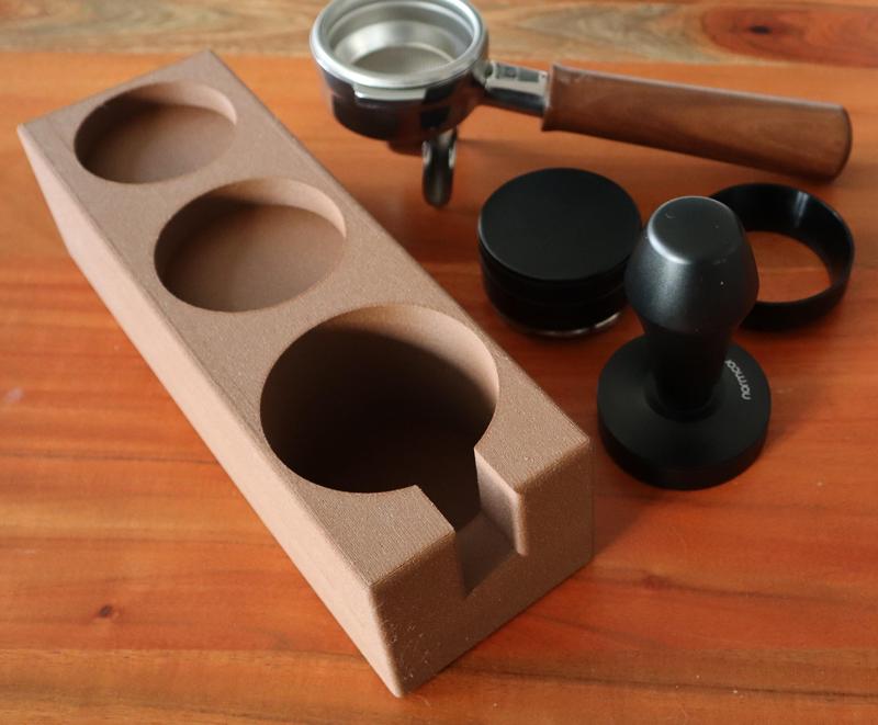 Tamper Station for Espresso Machines