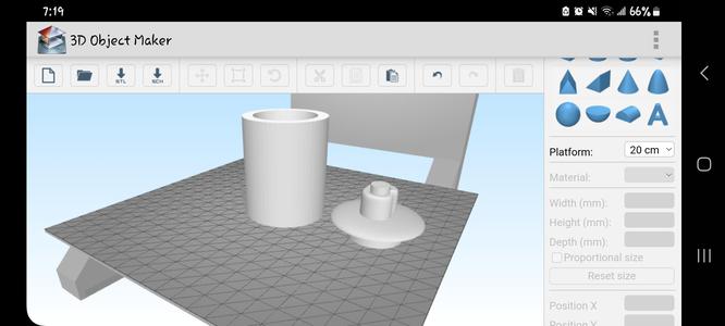 Simple cookie jar with lid.