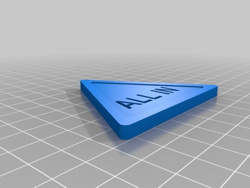 Simple Poker All-in Triangle