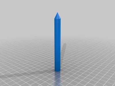 1/100 Scale Titanium Alloyed Stick