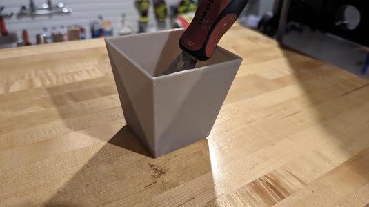 Mini / Micro Drywall Mud Pans /w Lids