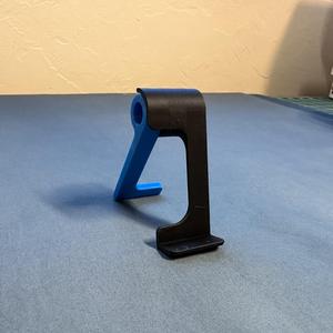 simple adjustable phone stand flat bottom rock holder