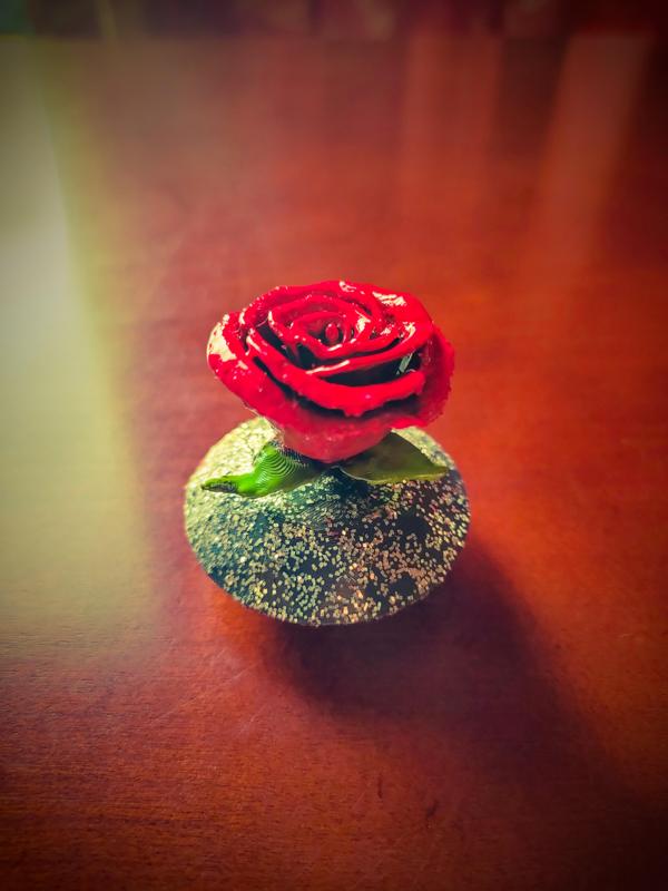 Rose on a Diamond Throne