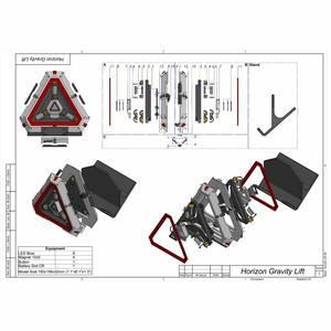 Horizon Gravity Lift - APEX - Printable 3d model - STL + CAD bundle - Personal Use