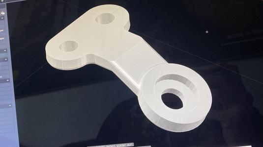 Platzhebel oder halter