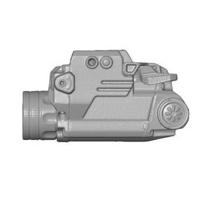 Nextorch WL30 PISTOL WEAPON LIGHT AND LASER MODULE REAL SIZE SCAN