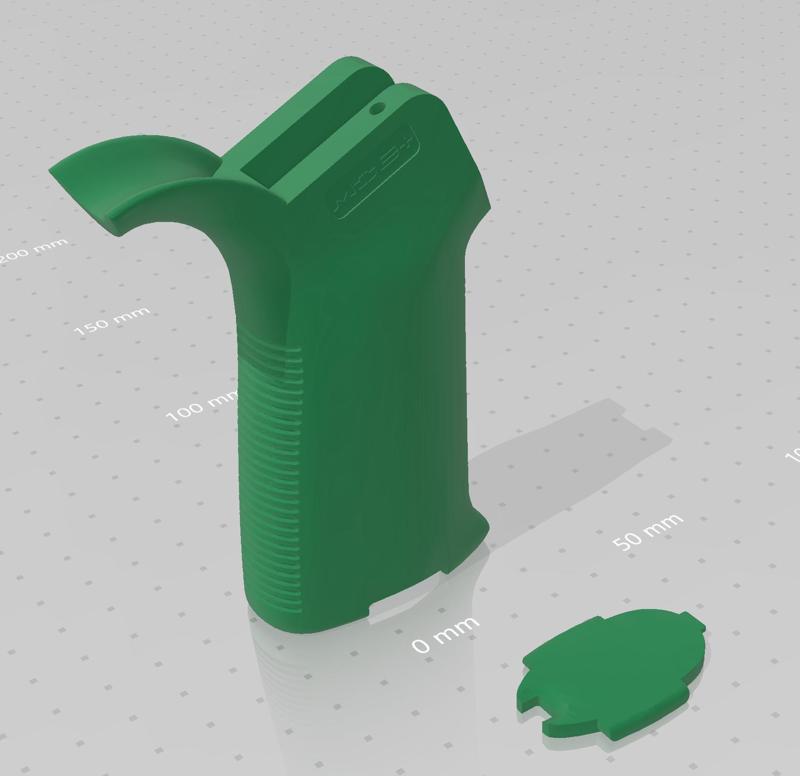 AR platform grip
