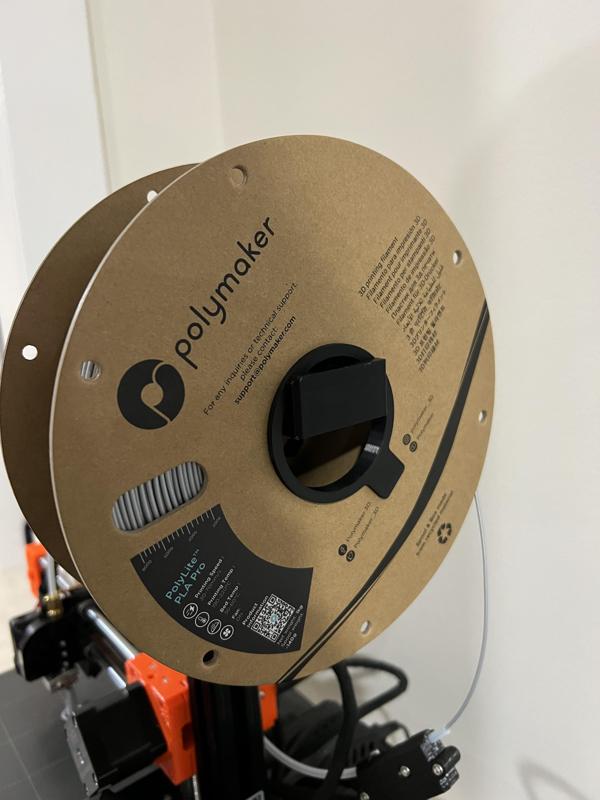 Cardboard Spool Friction Reducer Adapter