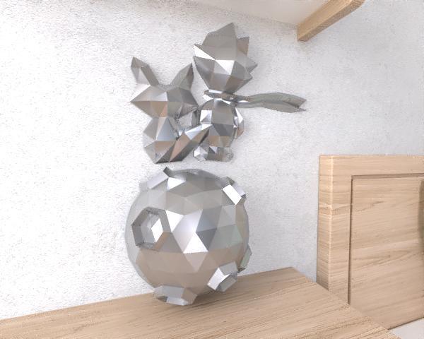 The Little prince Lowpoly
