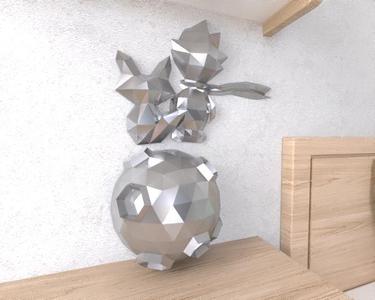 The Little prince Lowpoly