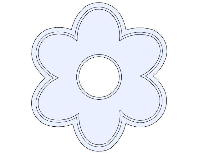 Flower Shaped Cookie Cutting