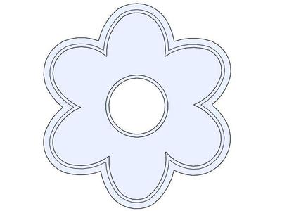 Flower Shaped Cookie Cutting
