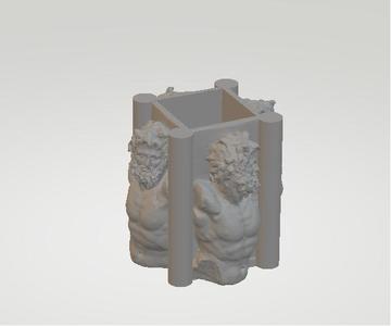 grec flower pot