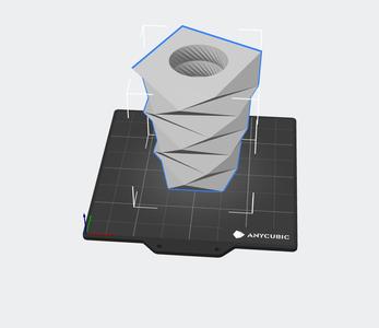 low poly designeurs style vase
